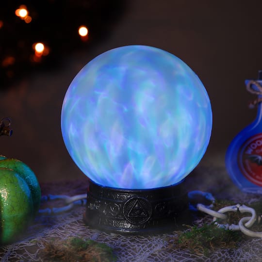 8" LED Lighted Mystical Crystal Ball with Sound